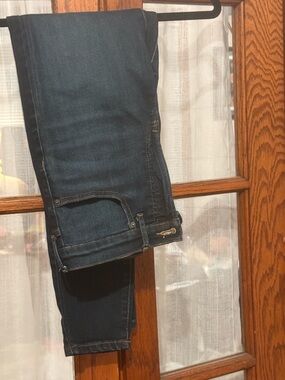 Everlane Dark Indigo High-Rise Skinny Jeans